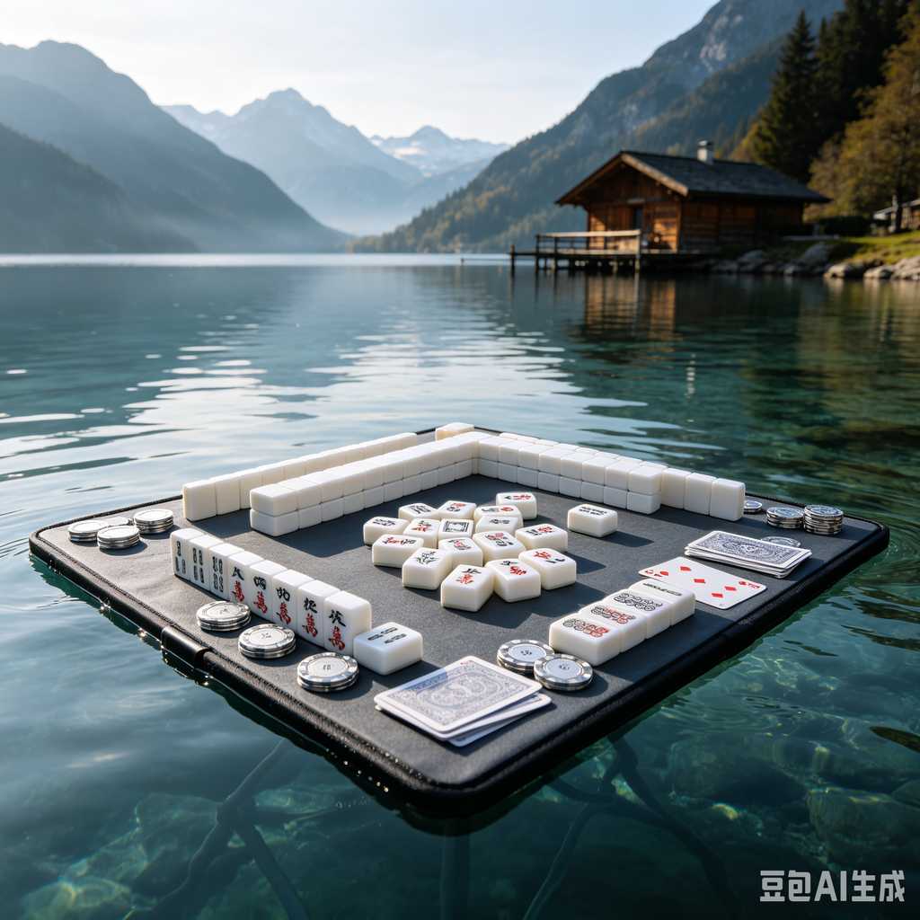 glossy mahjong tiles
