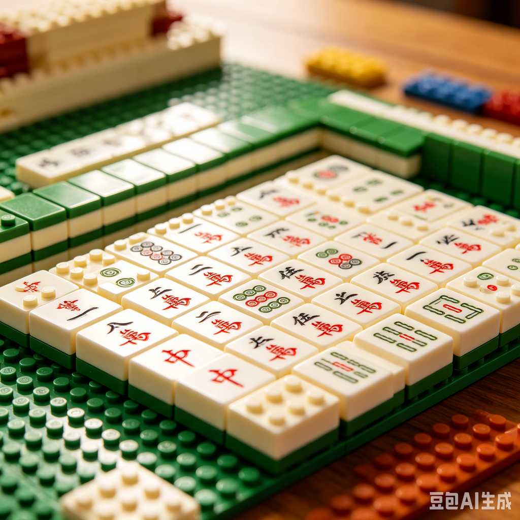 ornamental mahjong tiles