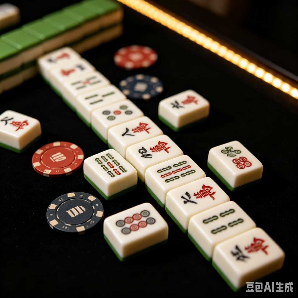 unique decoration mahjong tiles